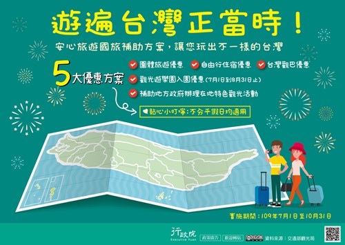 行政院 安心旅遊國旅補助方案