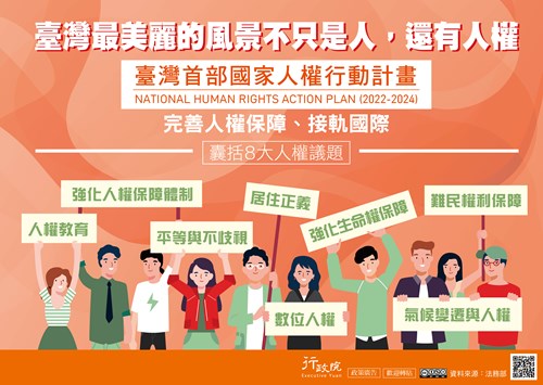 行政院「 國家人權行動計畫  」政策溝通文宣