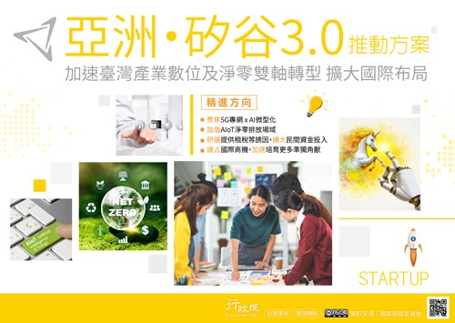 行政院「 亞洲．矽谷3.0 」政策溝通文宣